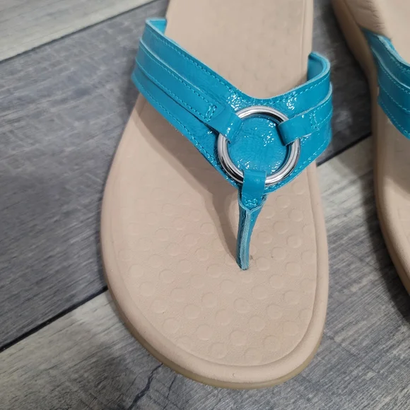 Vionic Turquoise Sandals for Women - Picture 5 of 9